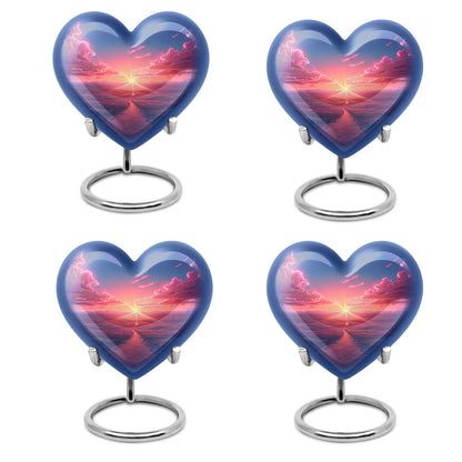 Sunrise Theme 3 Inch Keepsake Pack of 4