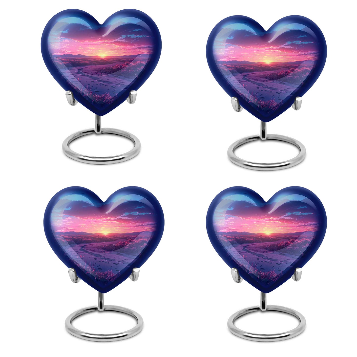 Sunrise Theme 3 Inch Keepsake Pack of 4