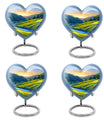 Sunrise Theme 3 Inch Keepsake Pack of 4