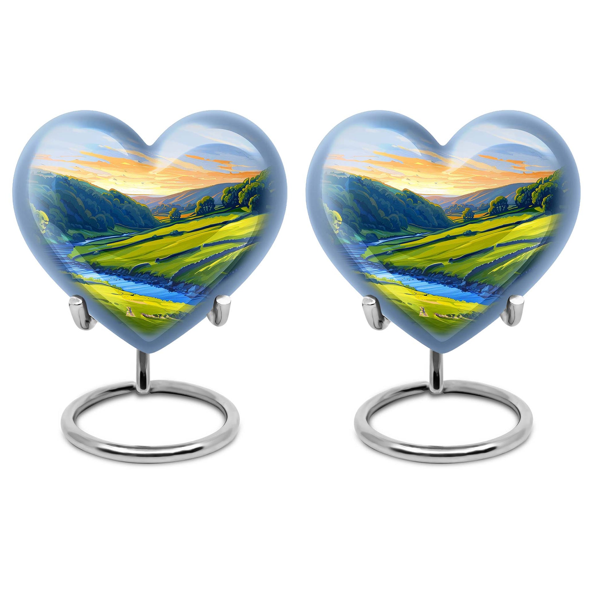 Sunrise Theme 3 Inch Keepsake Pack of 2