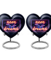 Drums And Music Theme 3 Inch Keepsake Pack of 2