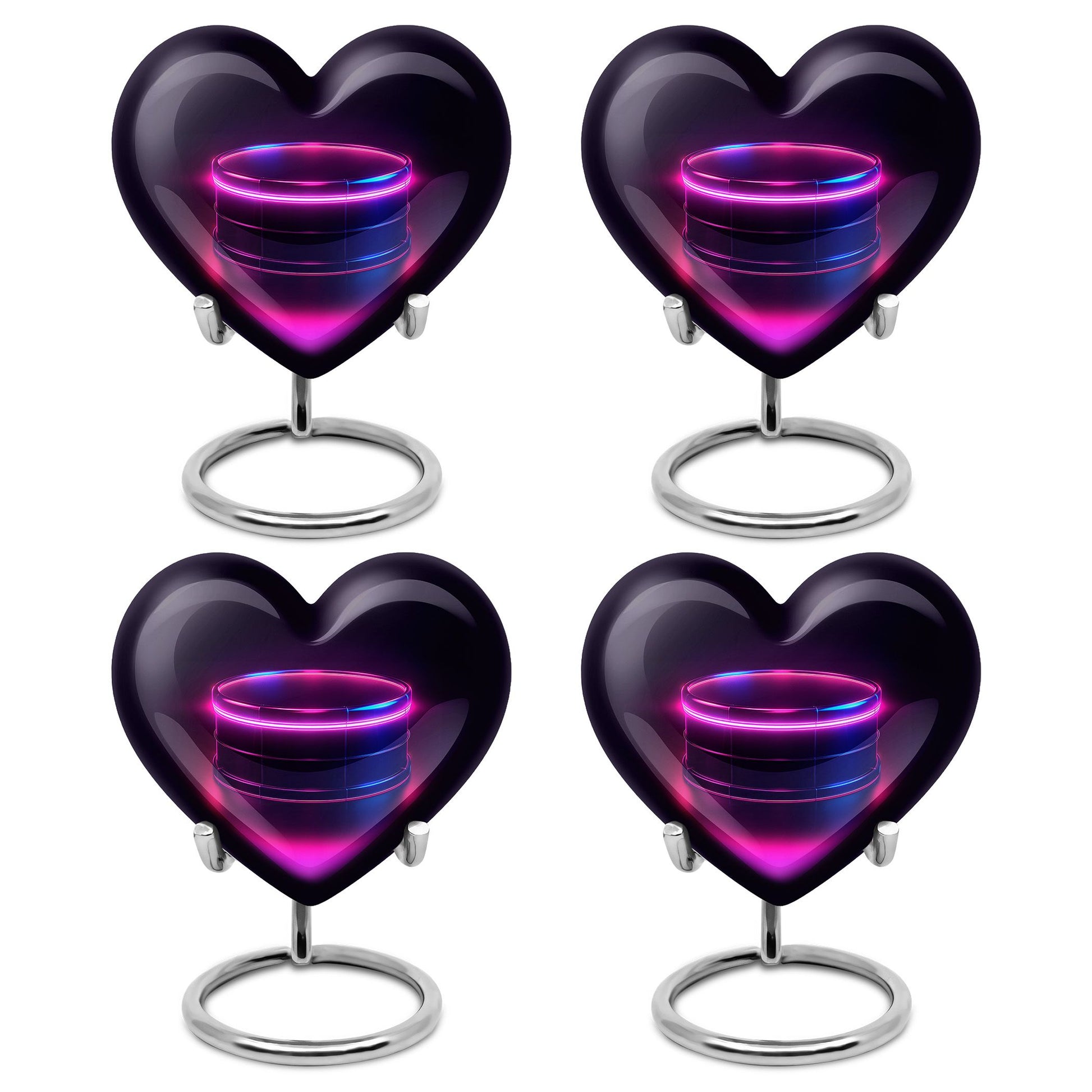 Drums And Music Theme 3 Inch Keepsake Pack of 4