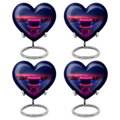 Drums And Music Theme 3 Inch Keepsake Pack of 4