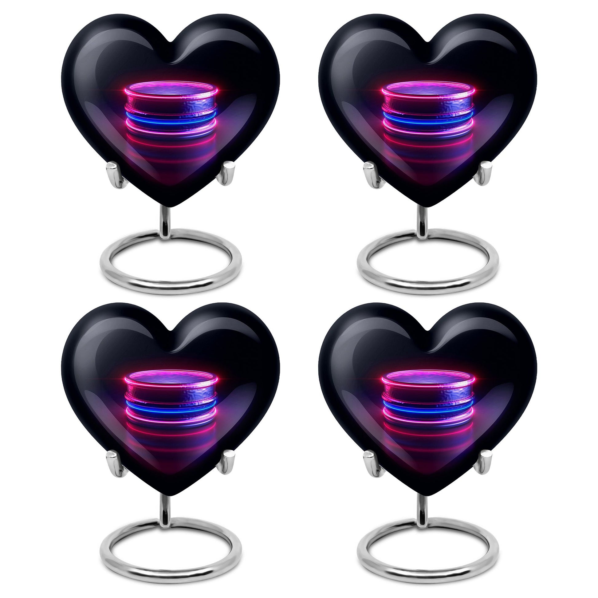 Drums And Music Theme 3 Inch Keepsake Pack of 4