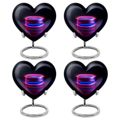 Drums And Music Theme 3 Inch Keepsake Pack of 4