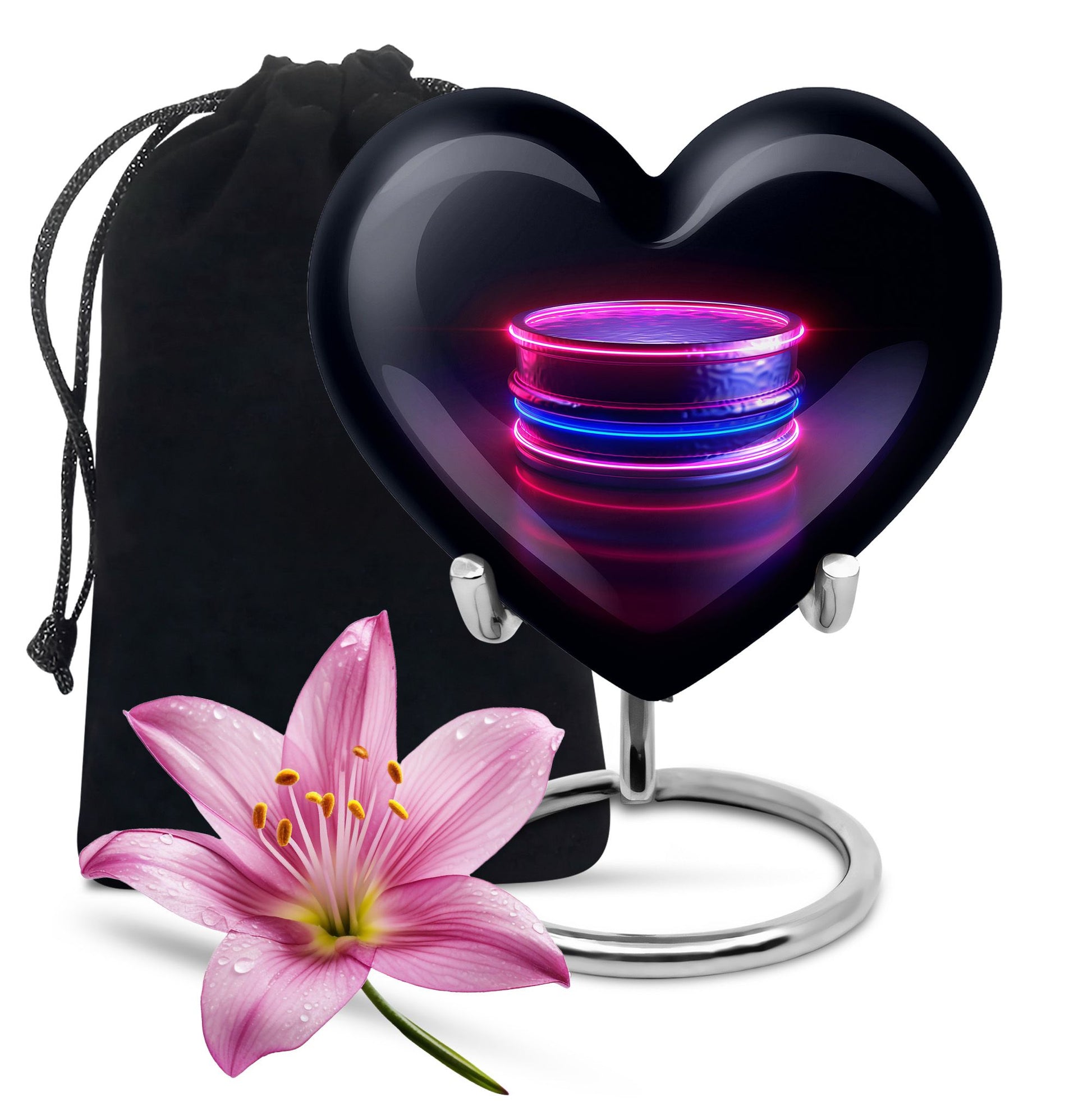 Drums And Music Theme Large Urn 10 Inch