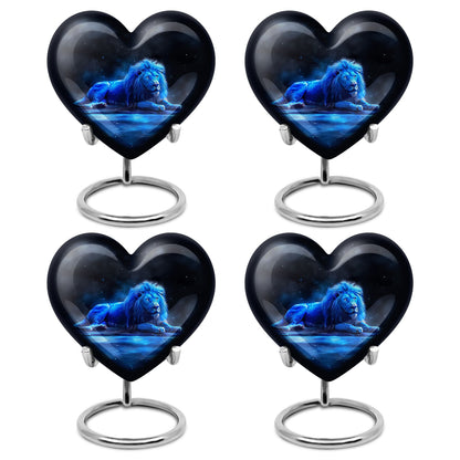 Lion Theme 3 Inch Keepsake Pack of 4