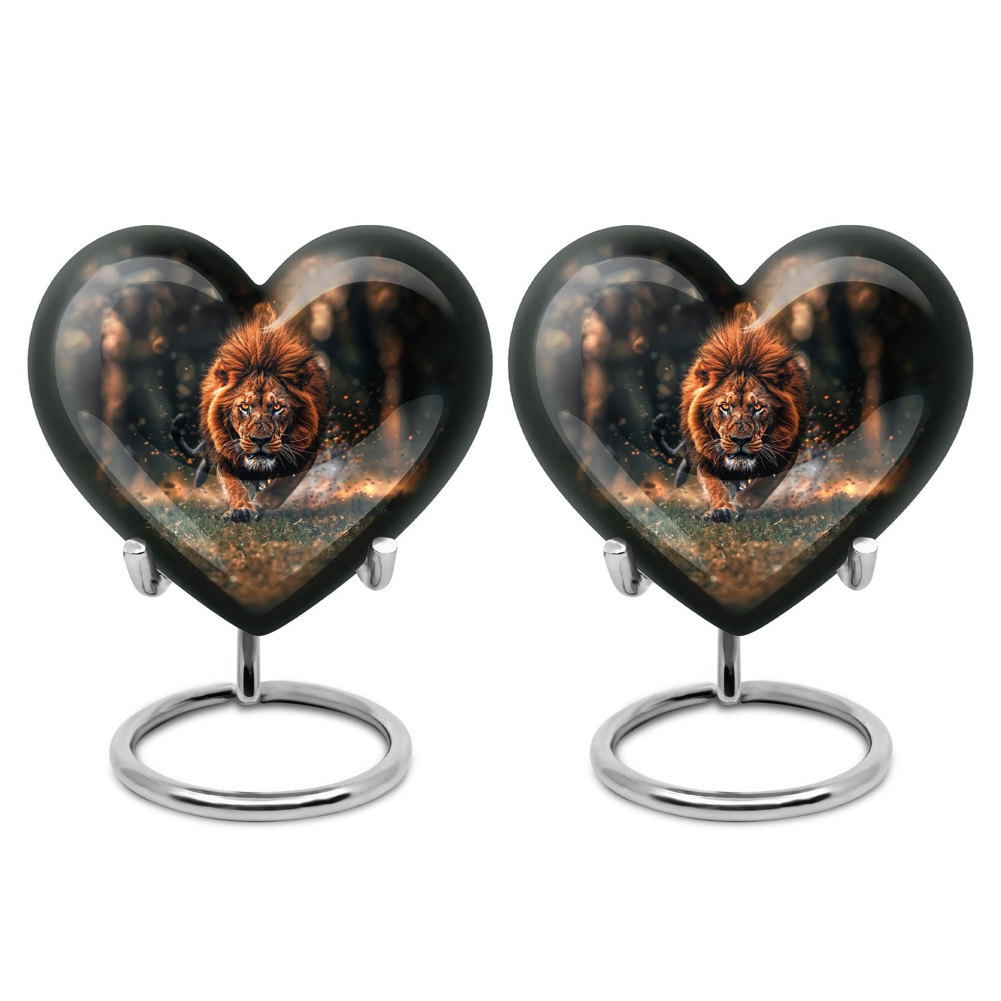 Lion Theme 3 Inch Keepsake Pack of 2