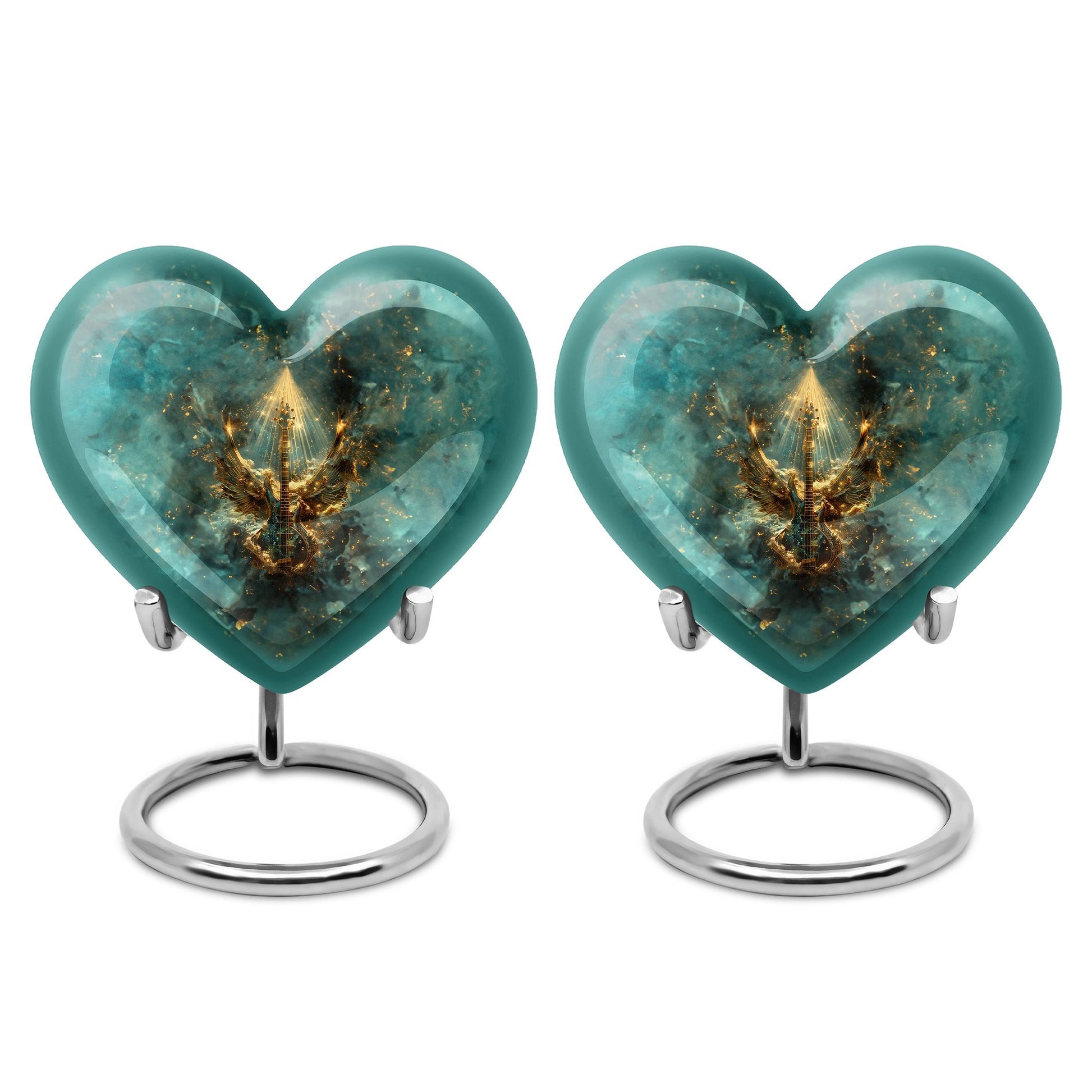 Guitar Theme 3 Inch Keepsake Pack of 2