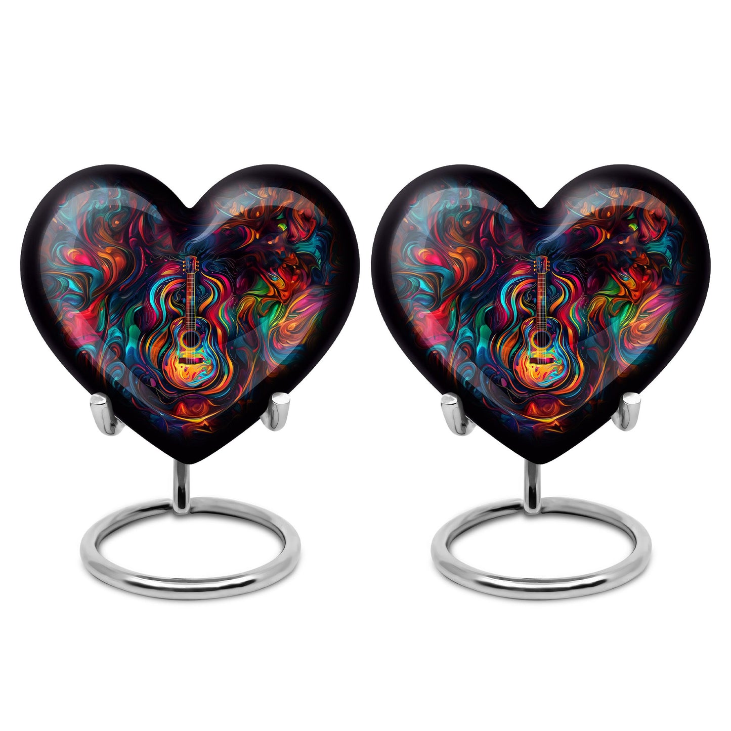 Guitar Theme 3 Inch Keepsake Pack of 2