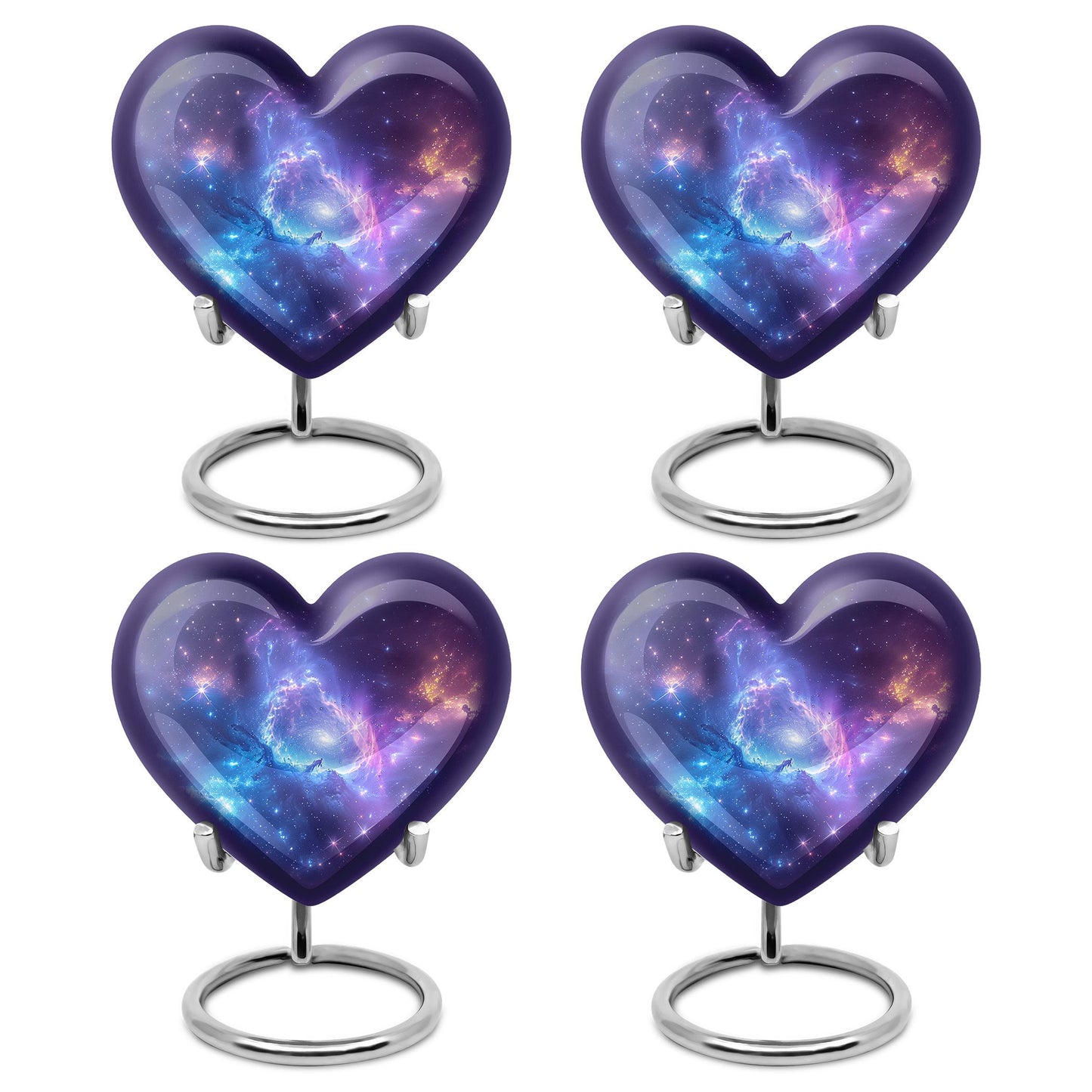 Galaxy Theme 3 Inch Keepsake Pack of 4