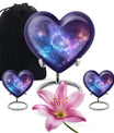 Galaxy Theme Large Urn With 2 Keepsake Urn