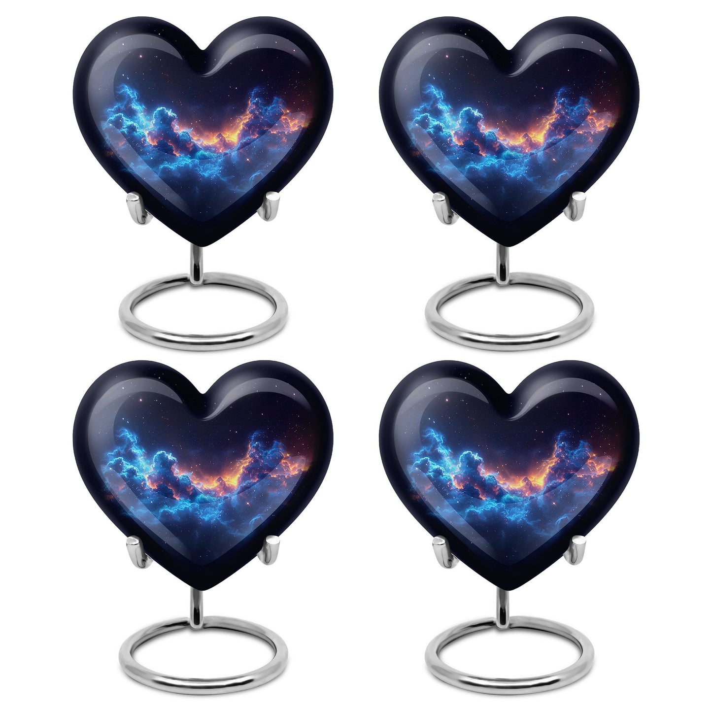 Galaxy Theme 3 Inch Keepsake Pack of 4