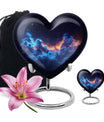Galaxy Theme Large Urn With 1 Keepsake Urn