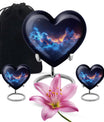 Galaxy Theme Large Urn With 2 Keepsake Urn