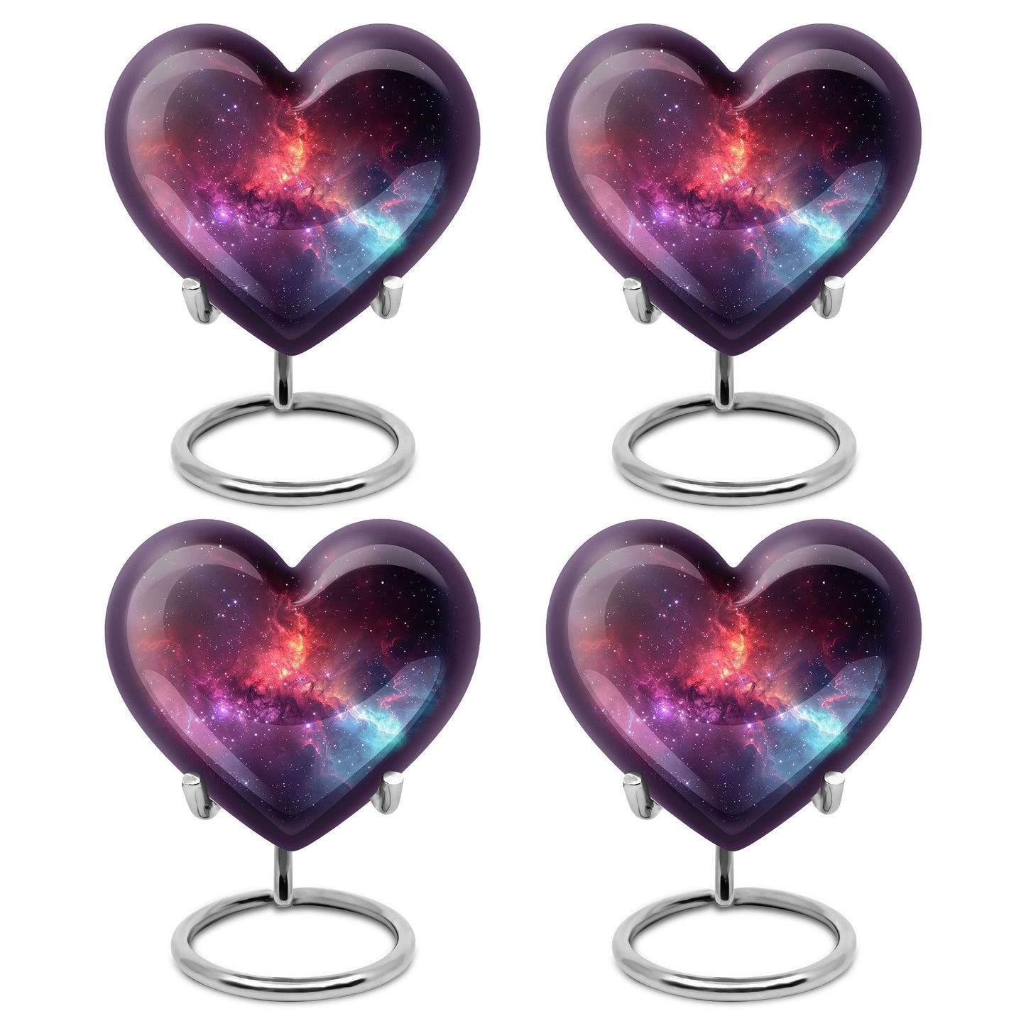 Galaxy Theme 3 Inch Keepsake Pack of 4