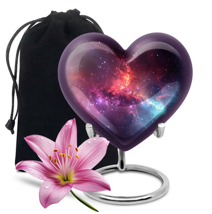Galaxy Theme Large Urn 10 Inch