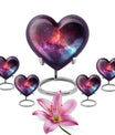 Galaxy Theme Large Urn With 4 Keepsake Urn