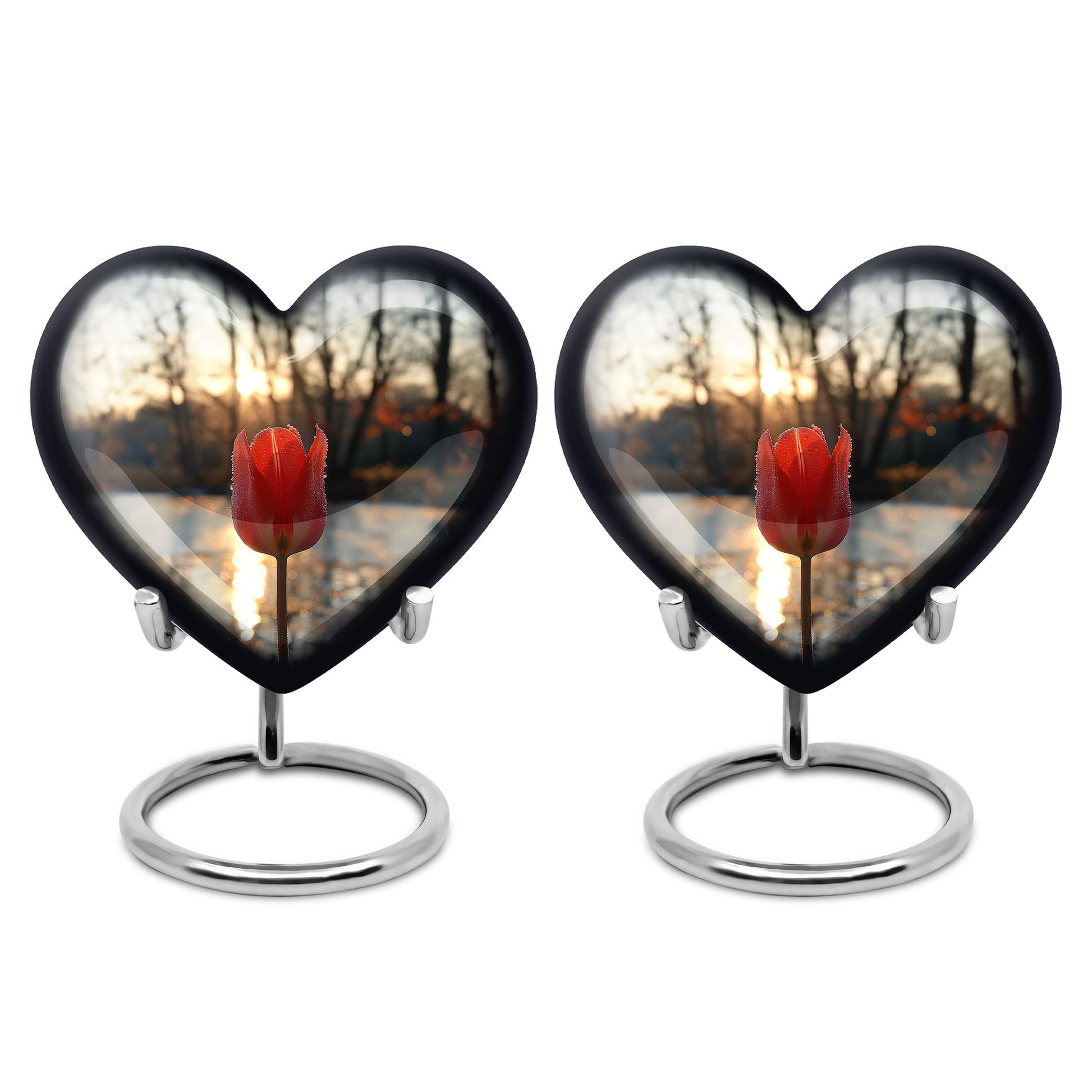 Tulips Theme 3 Inch Keepsake Pack of 2