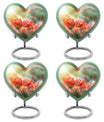 Tulips Theme 3 Inch Keepsake Pack of 4