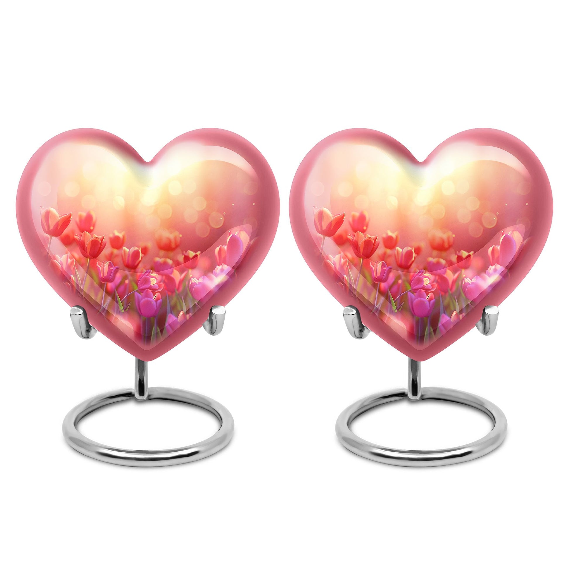 Tulips Theme 3 Inch Keepsake Pack of 2