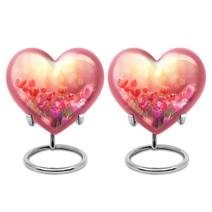 Tulips Theme 3 Inch Keepsake Pack of 2