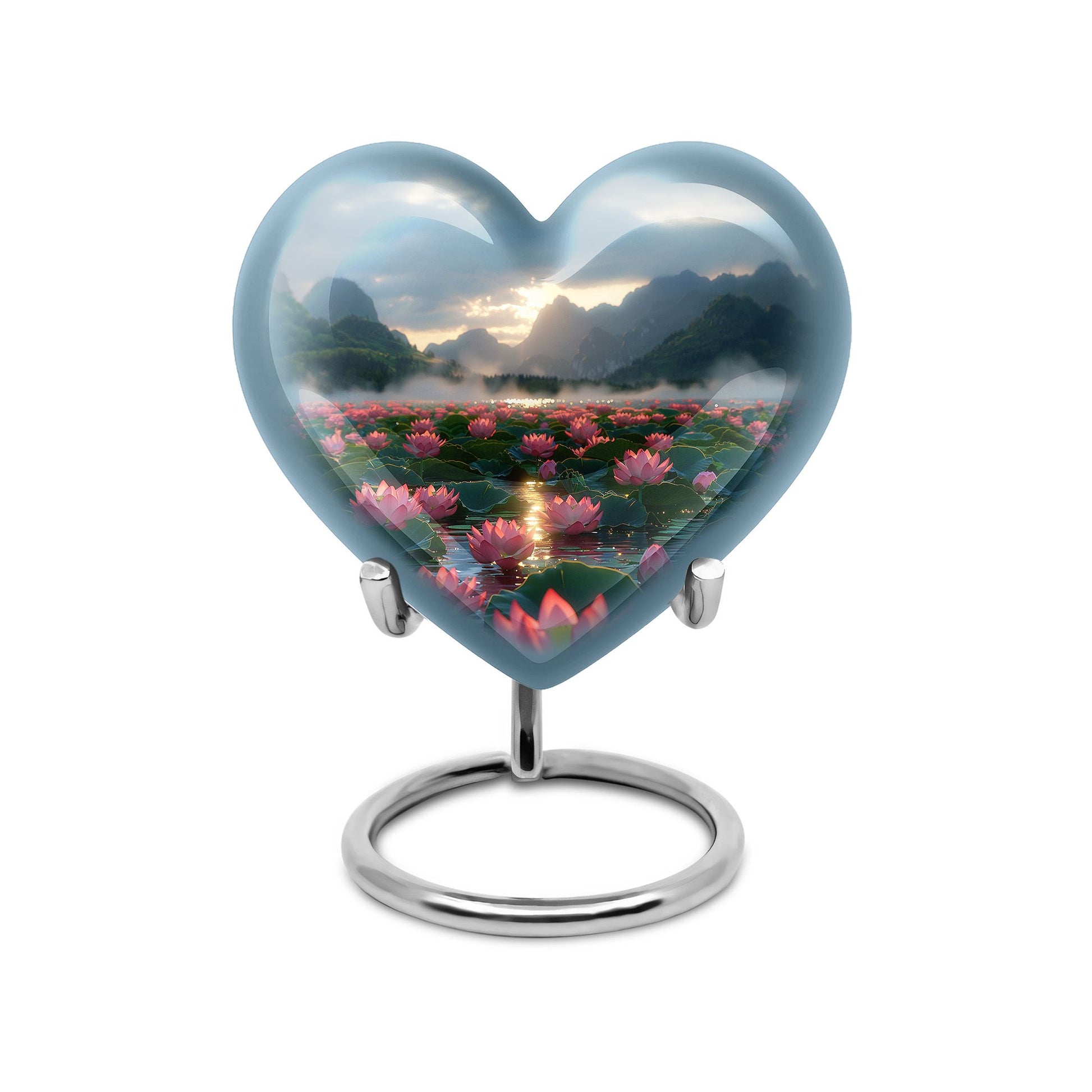 Lotus Theme 3 Inch Keepsake