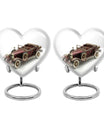 Car Theme 3 Inch Keepsake Pack of 2