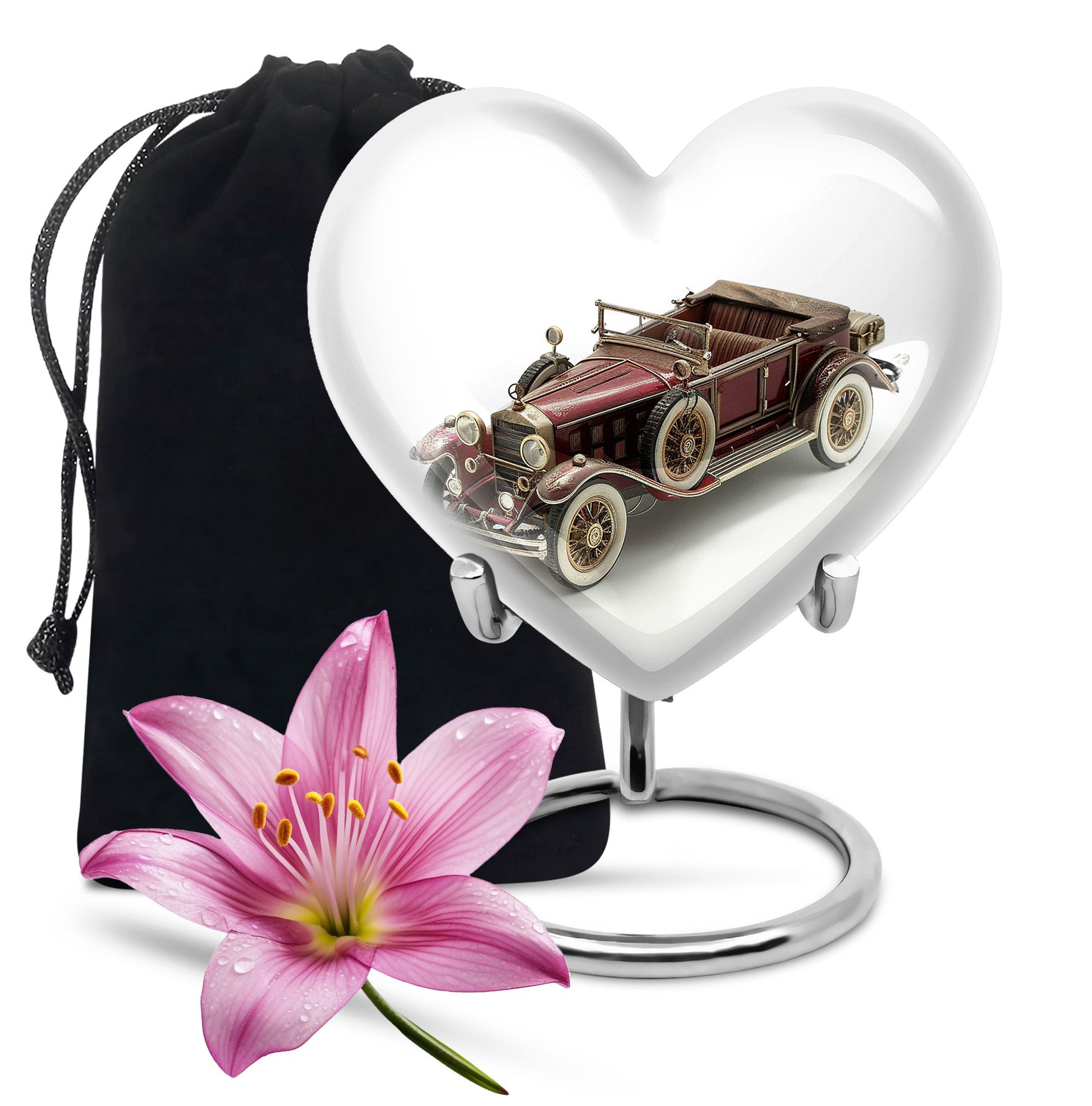 Car Theme Large Urn 10 Inch