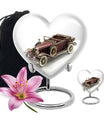 Car Theme Large Urn With 1 Keepsake Urn
