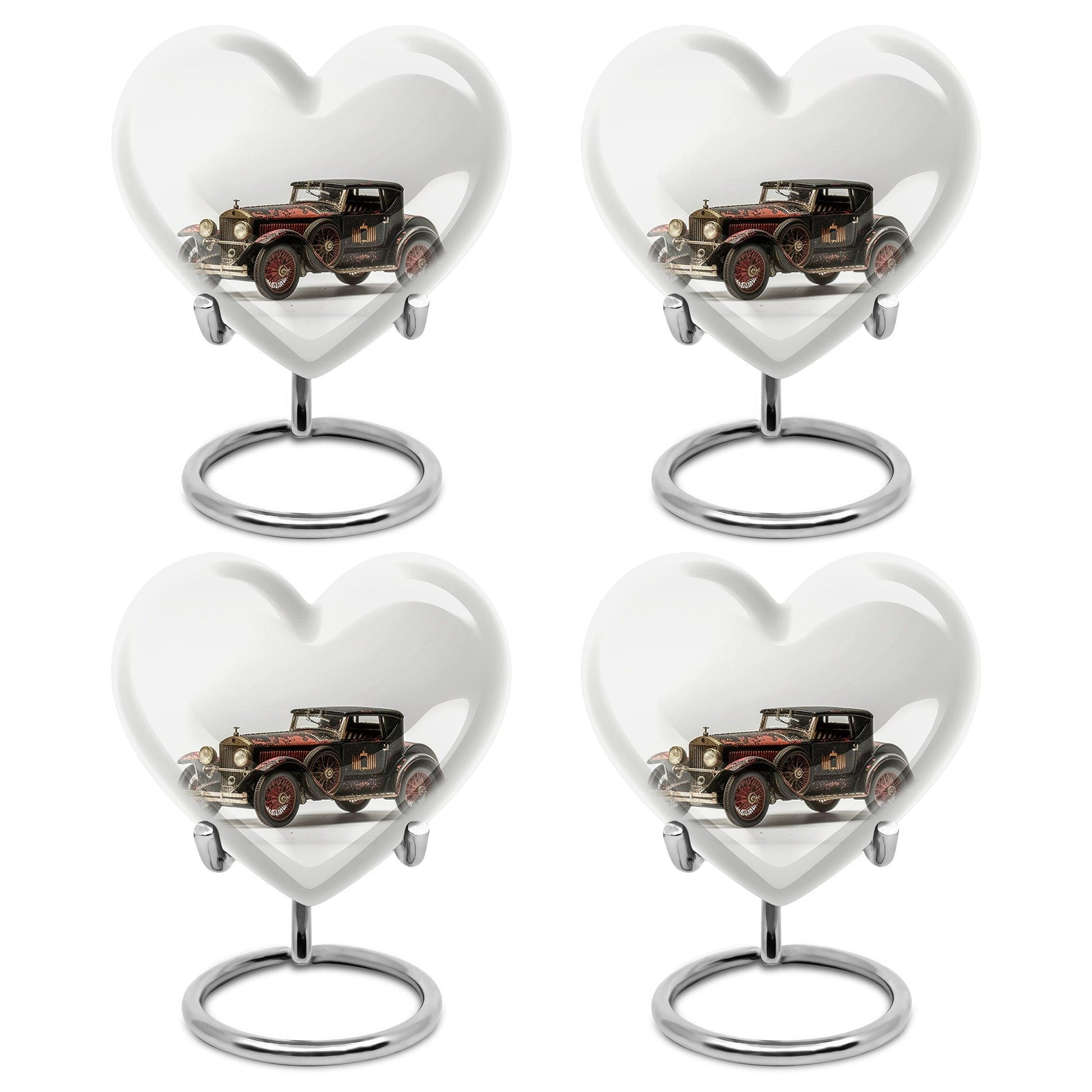 Car Theme 3 Inch Keepsake Pack of 4