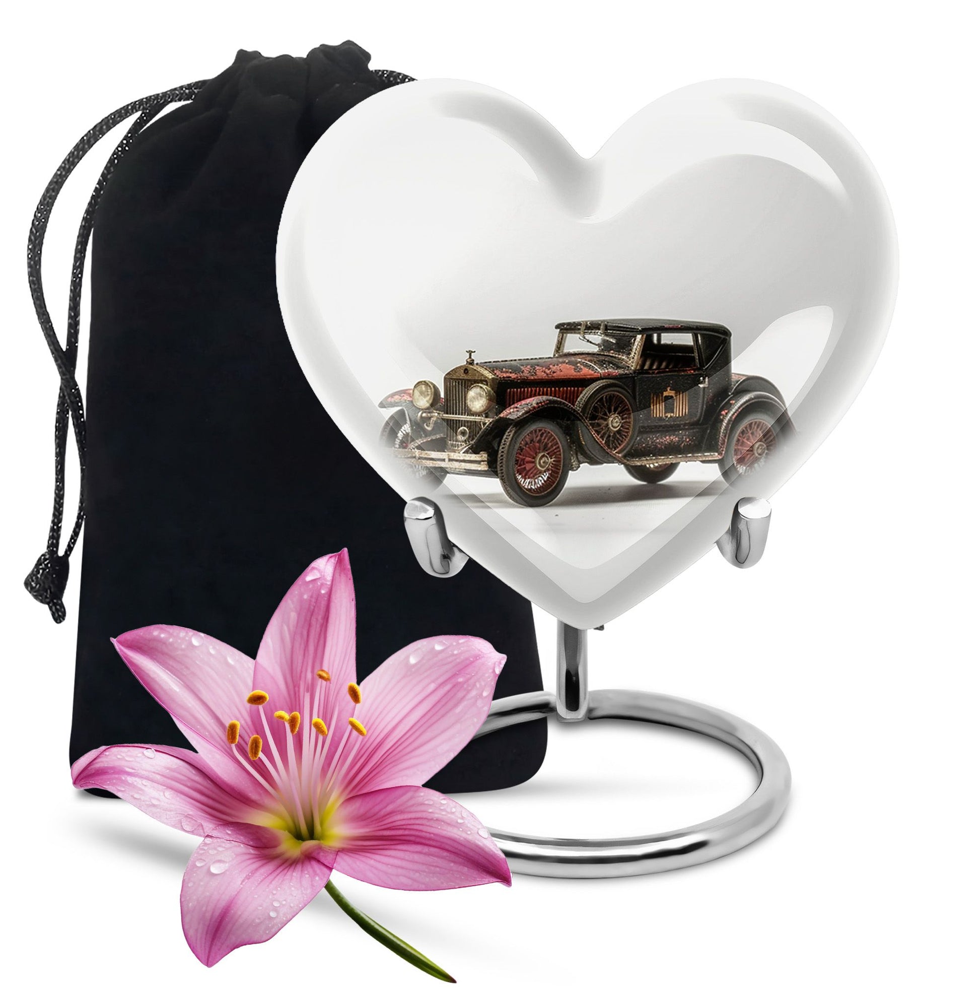 Car Theme Large Urn 10 Inch