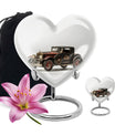 Car Theme Large Urn With 1 Keepsake Urn