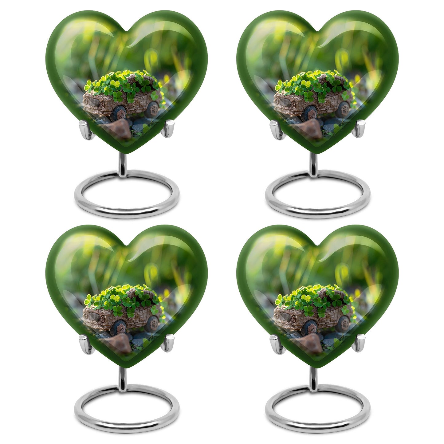 Car Theme 3 Inch Keepsake Pack of 4