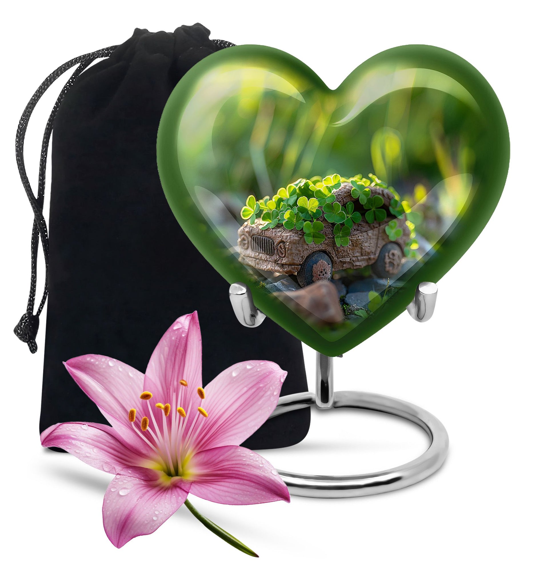 Car Theme Large Urn 10 Inch