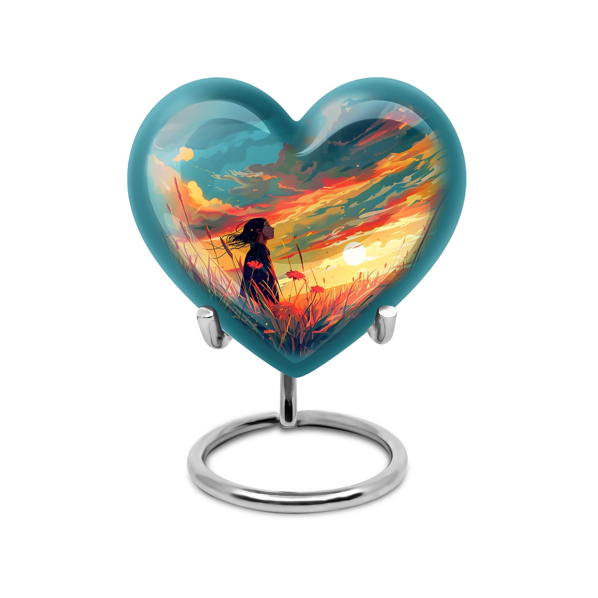 Flower Theme 3 Inch Keepsake