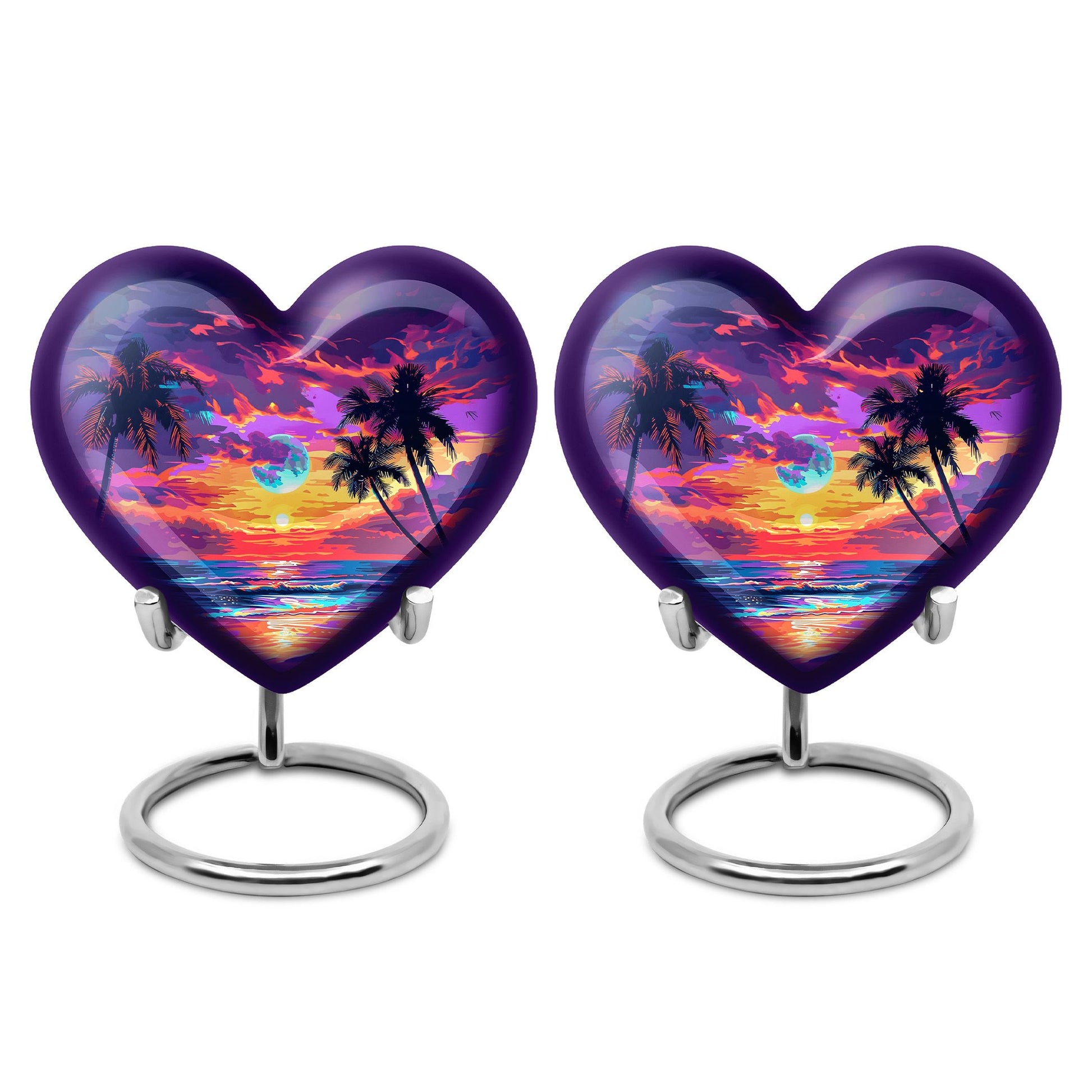 Sunset Theme 3 Inch Keepsake Pack of 2