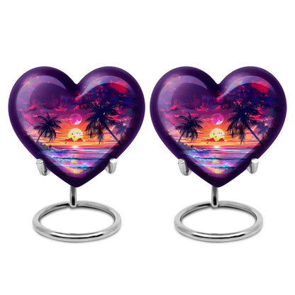 Sunset Theme 3 Inch Keepsake Pack of 2