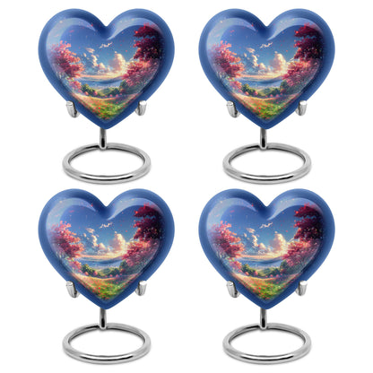 Sunset Theme 3 Inch Keepsake Pack of 4