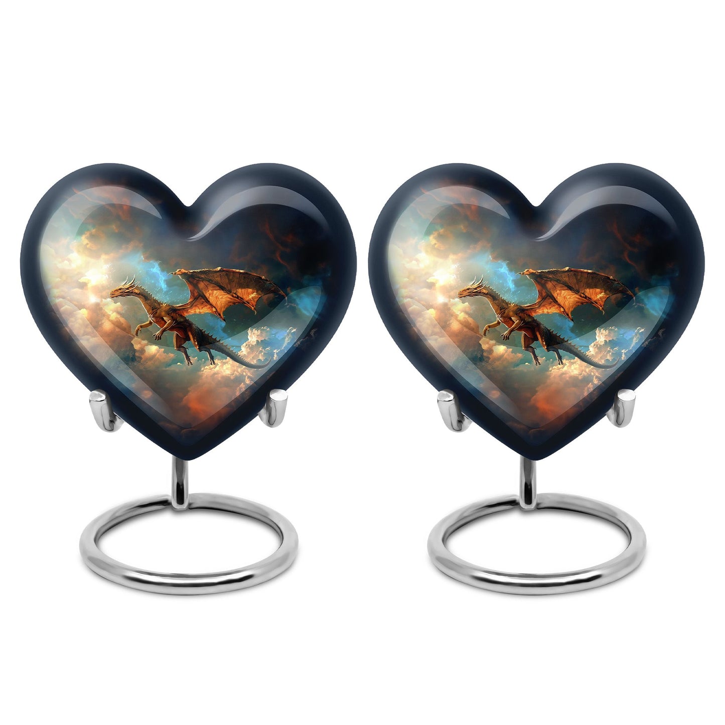 Dragon Theme 3 Inch Keepsake Pack of 2