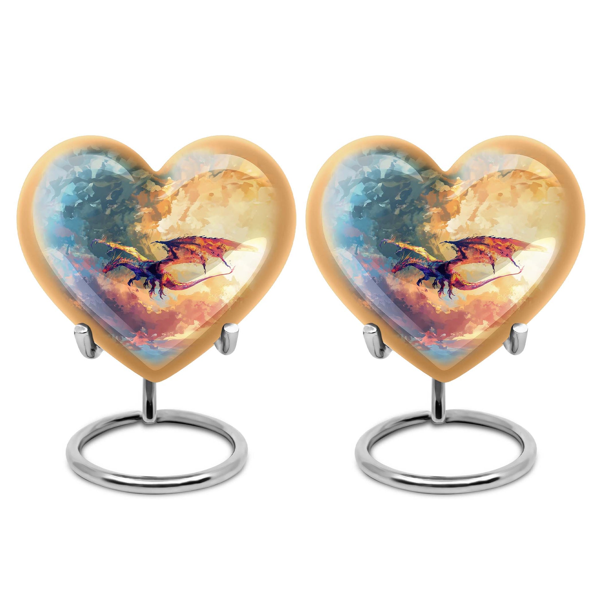 Dragon Theme 3 Inch Keepsake Pack of 2