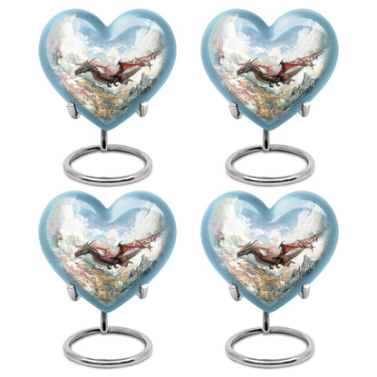 Dragon Theme 3 Inch Keepsake Pack of 4