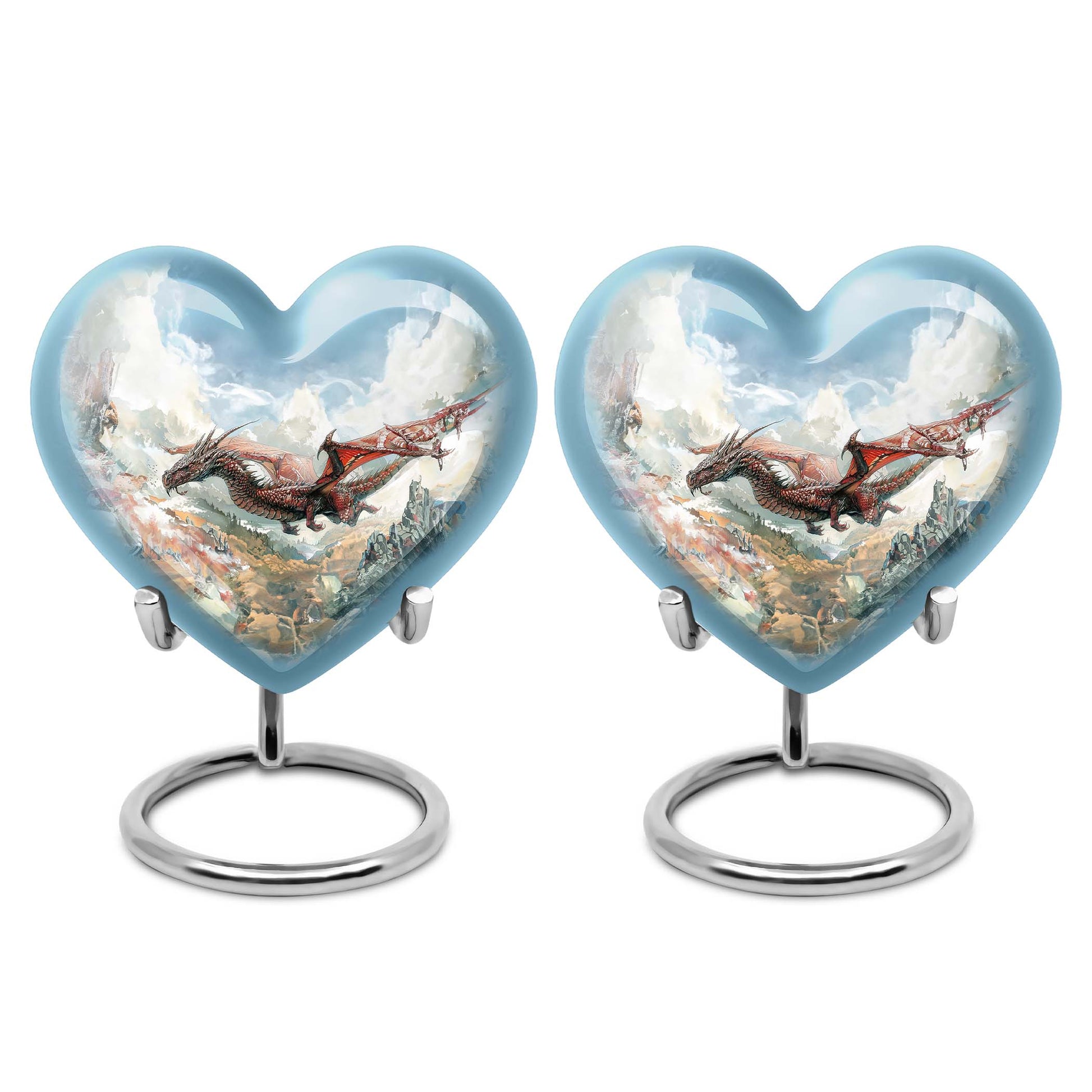 Dragon Theme 3 Inch Keepsake Pack of 2