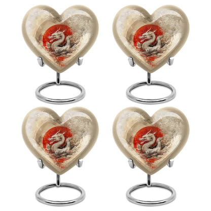 Dragon Theme 3 Inch Keepsake Pack of 4