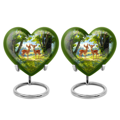 Deer Theme 3 Inch Keepsake Pack of 2