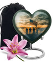 Military Veteran Cremation Urn for Adults - Army Memorial Keepsake Urns For Ashes