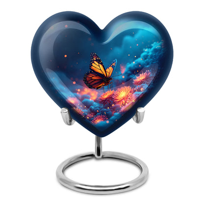 Blue Butterfly Cremation Urns - Enduring Guardian - Yatskia