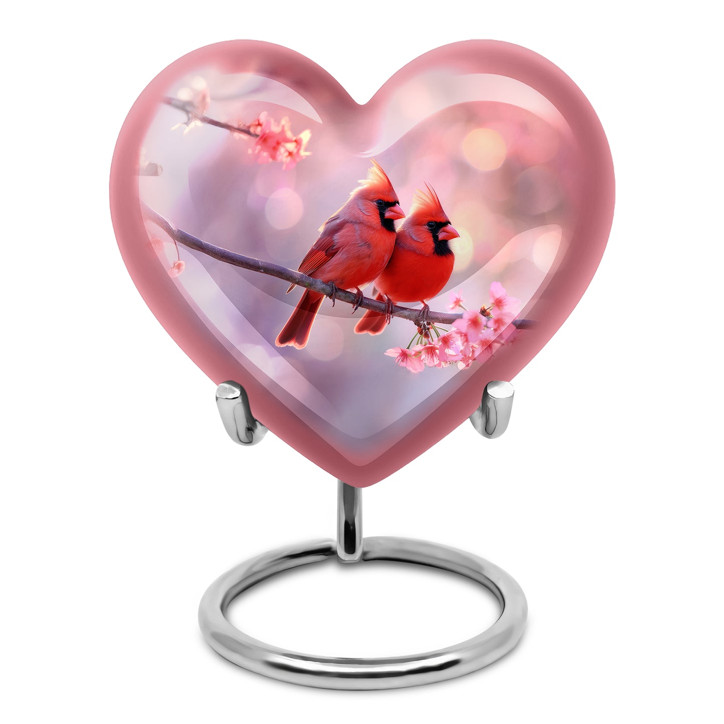 Harmonious Cardinal Cremation Urns for Human Ashes - Red 10-inch - Yatskia