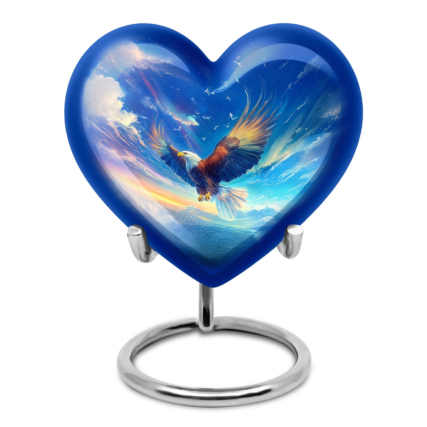 Blue Eagle Cremation Urns - Opulent Sanctuary 10-inch, 200 cu in - Yatskia
