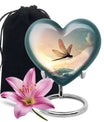 Dragonfly Urn For Ashes For Women – Peaceful Sunset Urn For Adult female